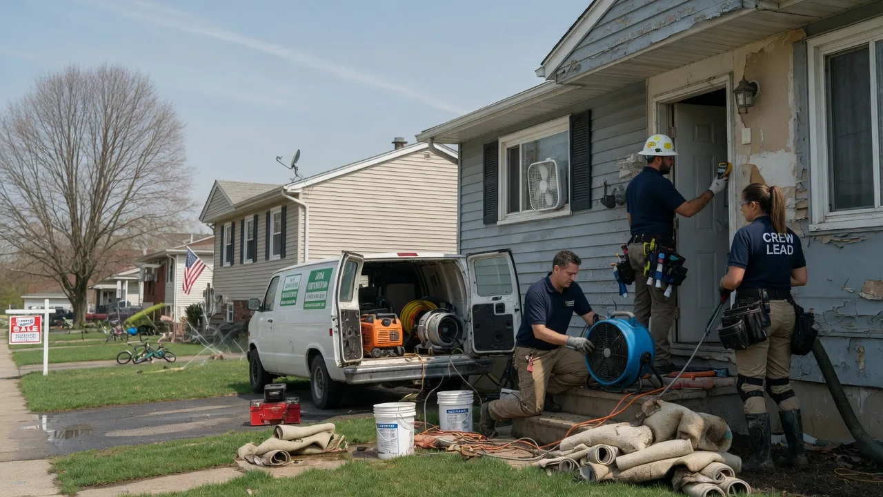Flood Cleanup in Columbia City, IN near me